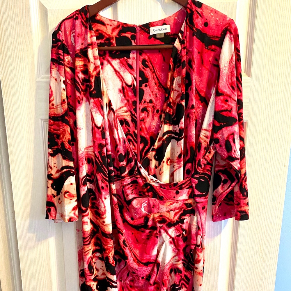 Calvin Klein Wrap Dress